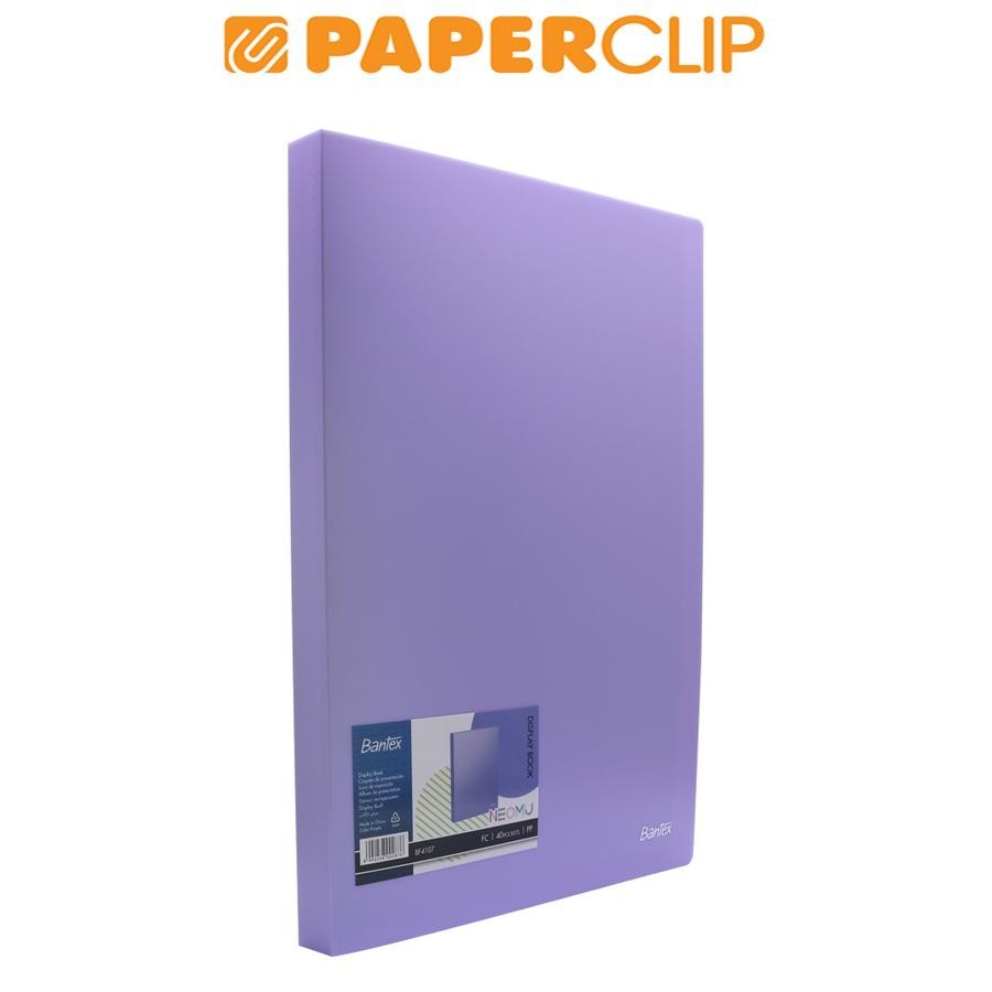 

CLEAR HOLDER BANTEX NEOMU BF4107 FC 21 LILAC 40P