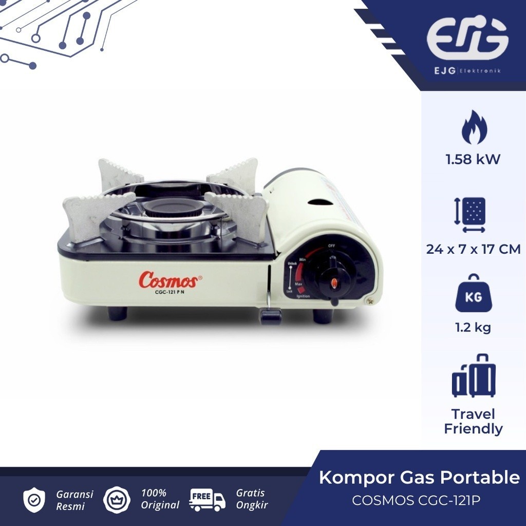 Cosmos Kompor Gas Portable CGC 121 PN CGC-121-P N