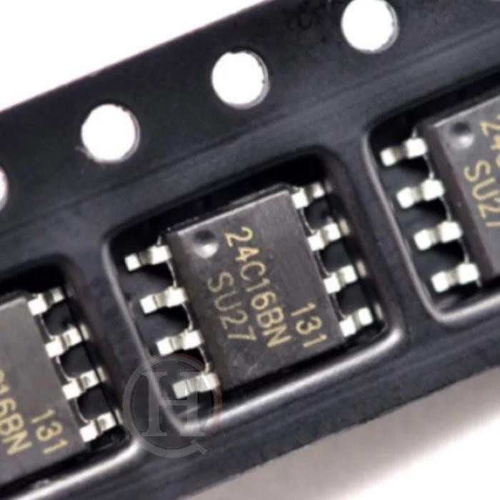 DC99 AT 24C16 24C16N AT24C16 24C16 24C16B Penyimpanan Chip IC SMD SOP-8 - Not Specified