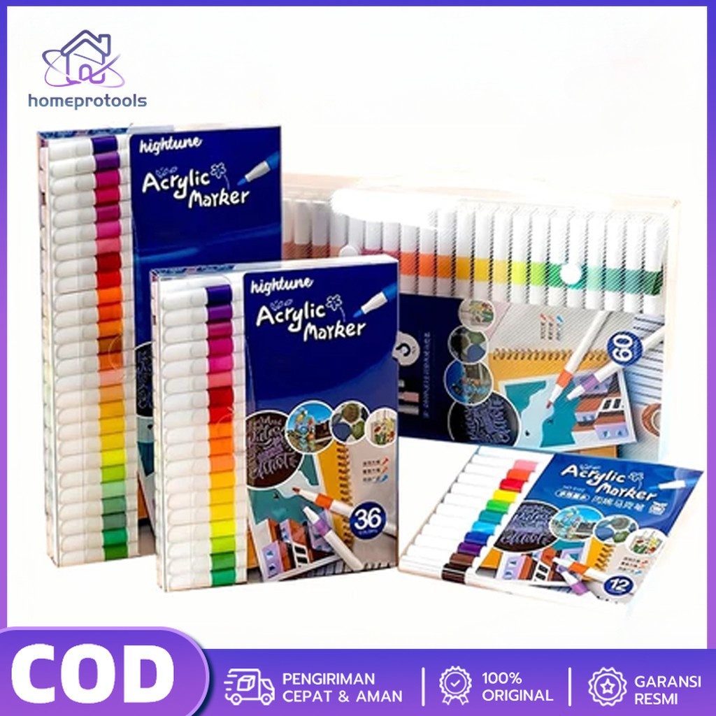 

Markers Spidol Akrilik acrylic marker menggambar anak Spidol Akrilik DIY Painting Spidol Pastel spidol acrylic