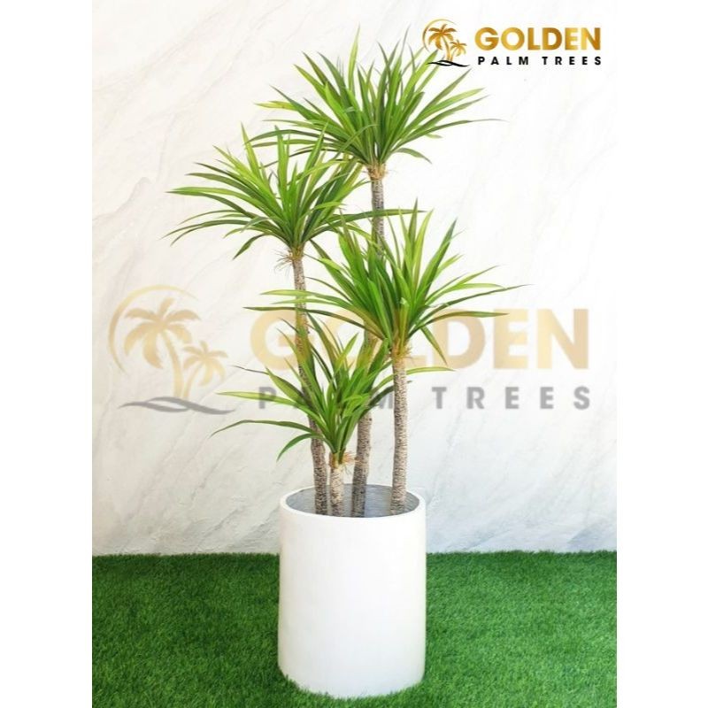 Pohon artificial pandan bali cabang 4 + pot