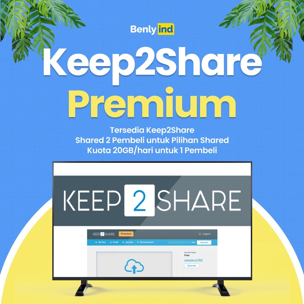 Keep2Share Premium Pro Murah & Bergaransi