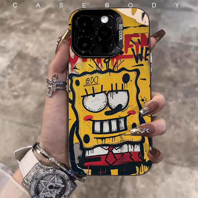 NEW DEALS aesthetic casetify spongebob cowok terbaru keren murah untuk case iphone 11 12 13 14 15