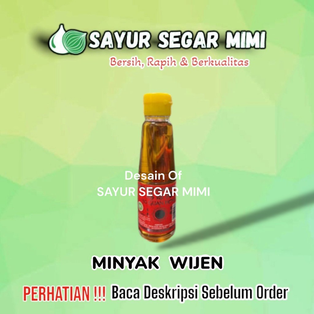 

Minyak Wijen Yo Guan Heng 110ml - Sayur Palembang