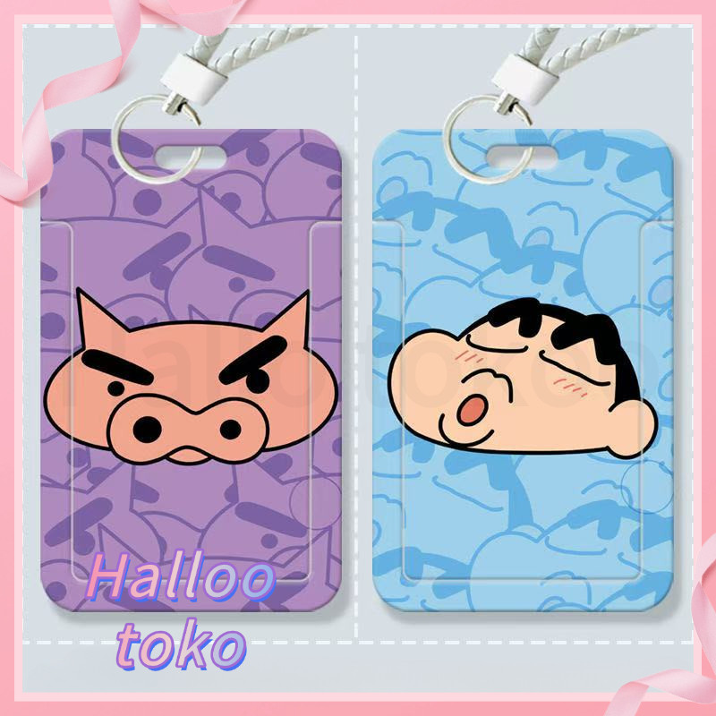 

ID CARD HOLDER MOTIF KAWAII TEMPAT KARTU PHOTOCARD PHOTO CARD Pelindung + Tali,Fatty Zu Weimen