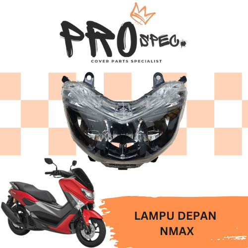 Win - Lampu Depan Reflektor Headlamp Nmax Led N-Max N Max 2016 2017 2018 2019