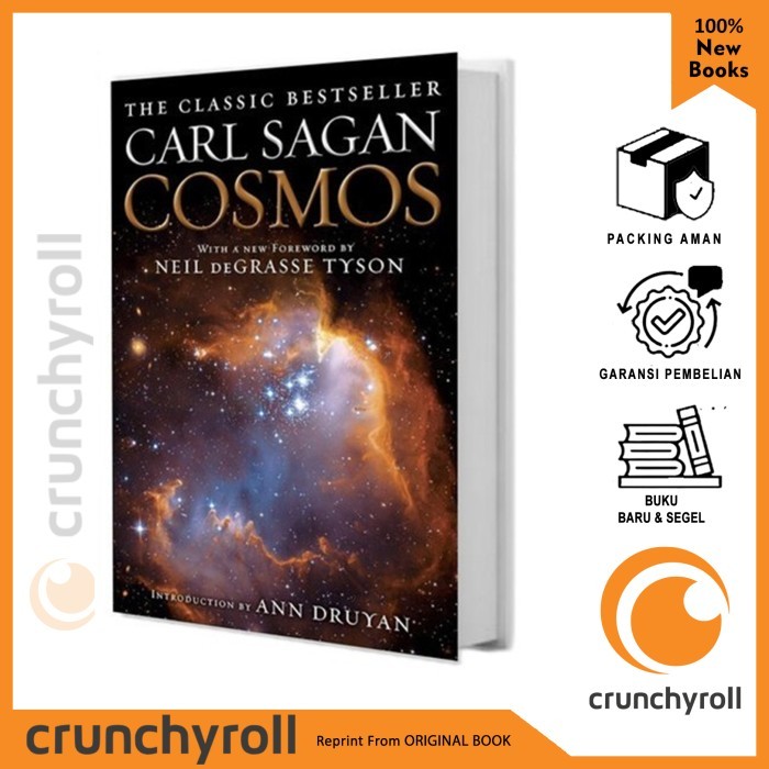 

BUKU ATRONOMI Cosmos - Carl Sagan (English)