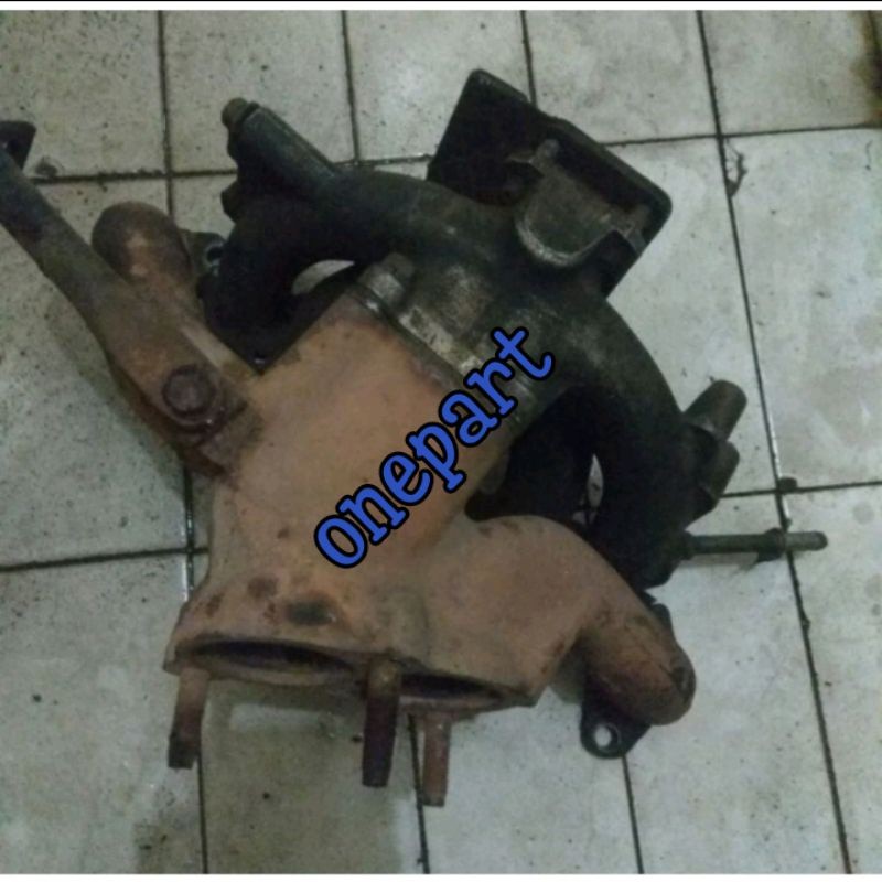 Manifold Set Kijang Super 5k Karburator Original