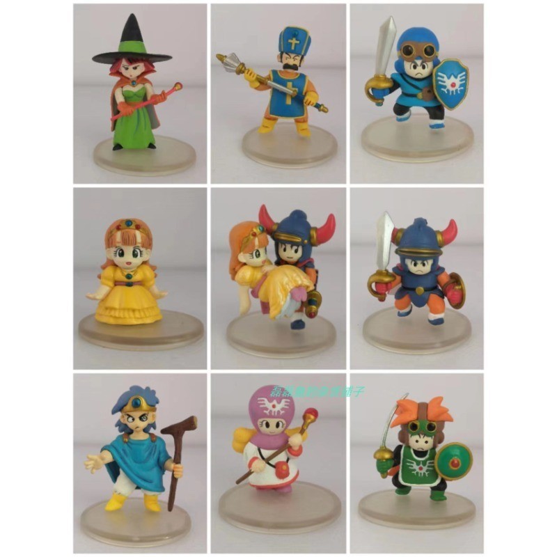 Dragon Quest Action Figure Anime Q Version Figure Model Ornaments Bulk Toys