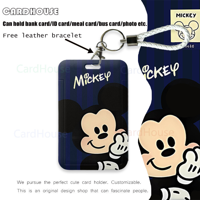 

( CardHouse ) ID CARD HOLDER Mickey Mouse Lucu LT85 Tempat Kartu Photocard Photo Card KARTUN