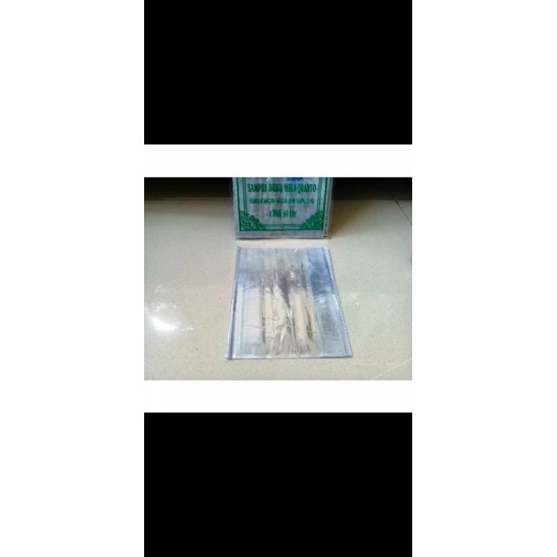

Sampul plastik quarto bagus mika tebal 10pcs