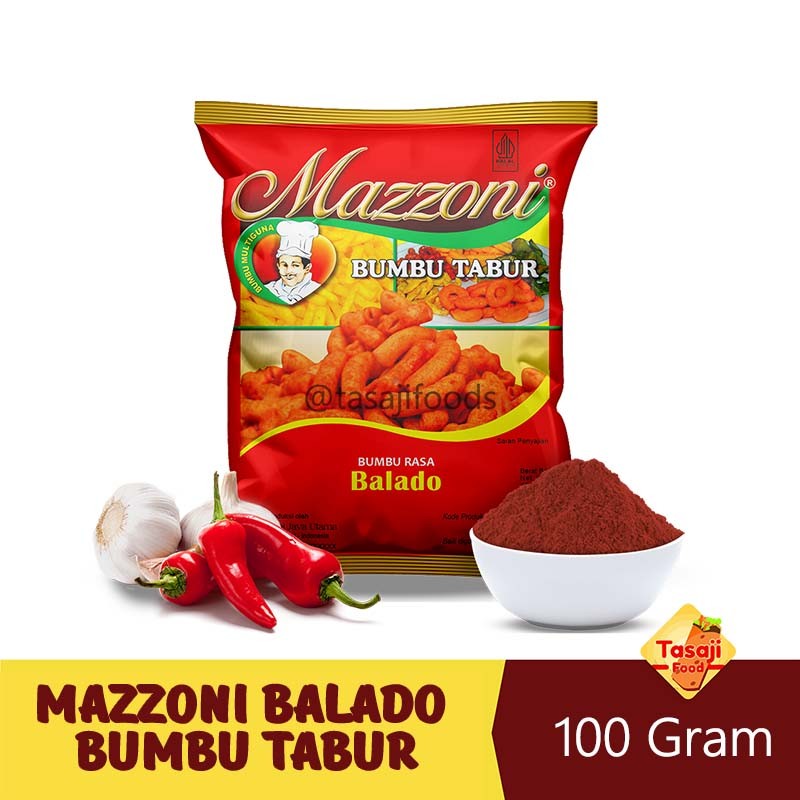 

Mazzoni Balado 100 Gram Bumbu Tabur