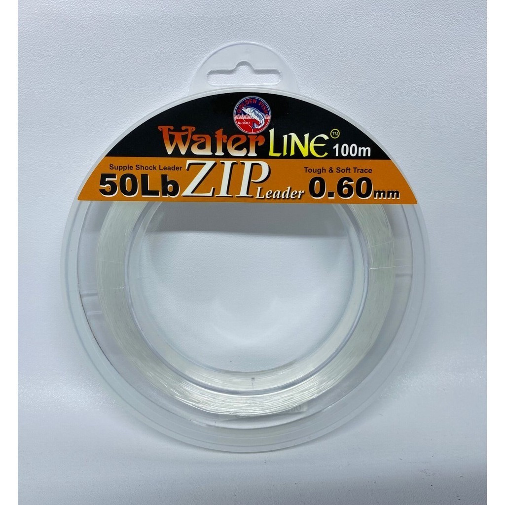 Senar Pancing Leader Golden Fish WATERLINE LEADER  12LB 20LB 25LB 30LB 40LB 50LB 60LB