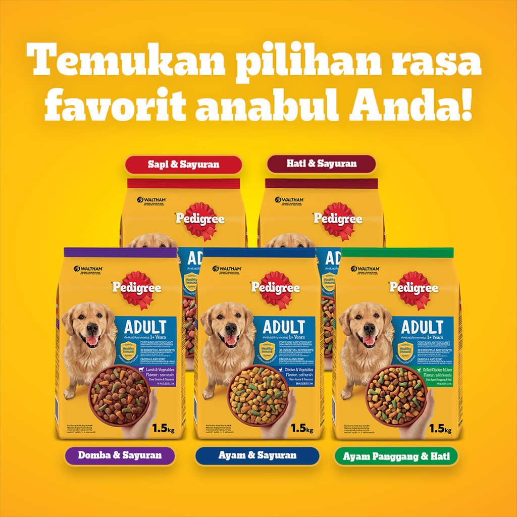 Pedigree Adult 500gr / / DOG FOOD PEDIGREE