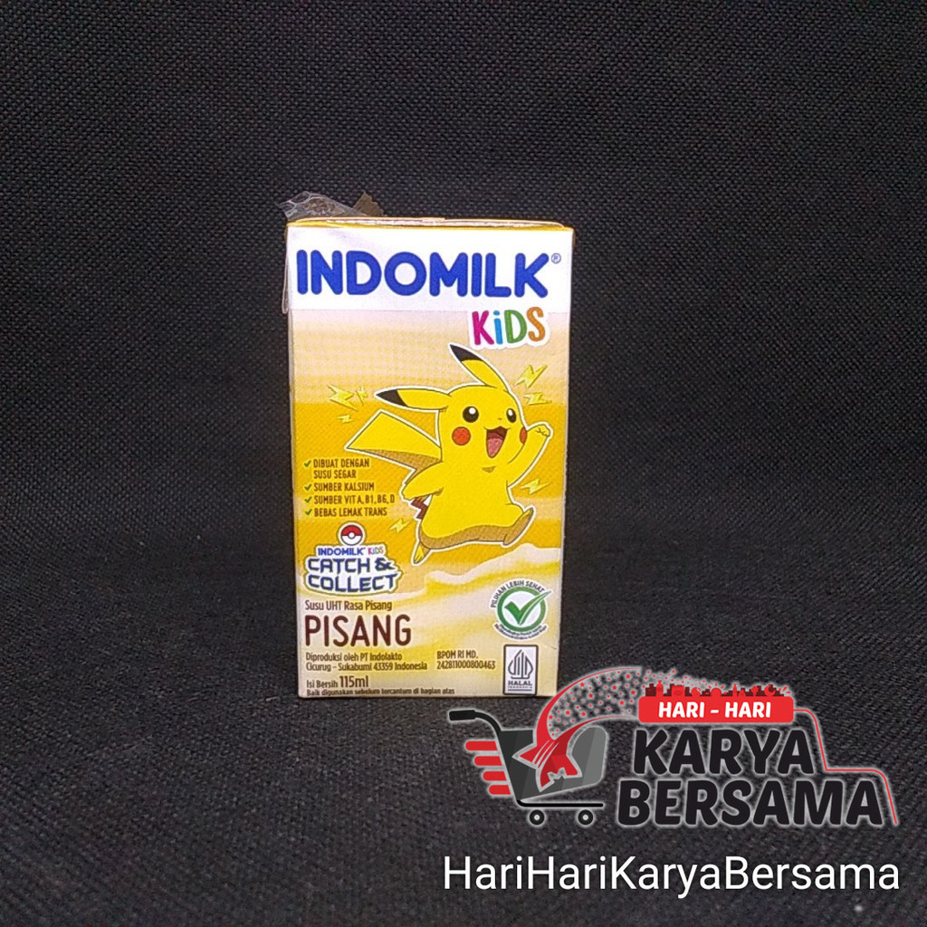 

MINUMAN SUSU INDOMILK KIDS SUSU UHT RASA PISANG 115ML