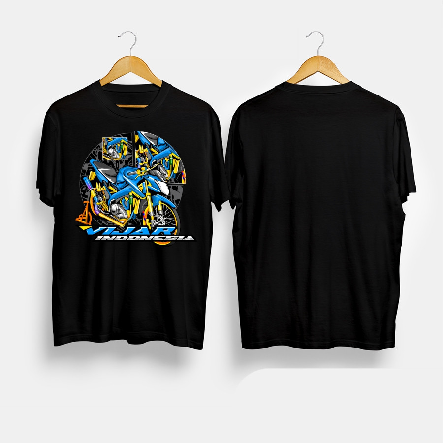 Kaos Baju Motor Vijar Yamaha Vixion Jari Jari Herex Trondol Kaos Otomotif