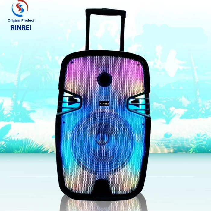 SPEAKER BLUETOOTH 15 INCH RINREI 8899D SPEAKER SUPER BASS