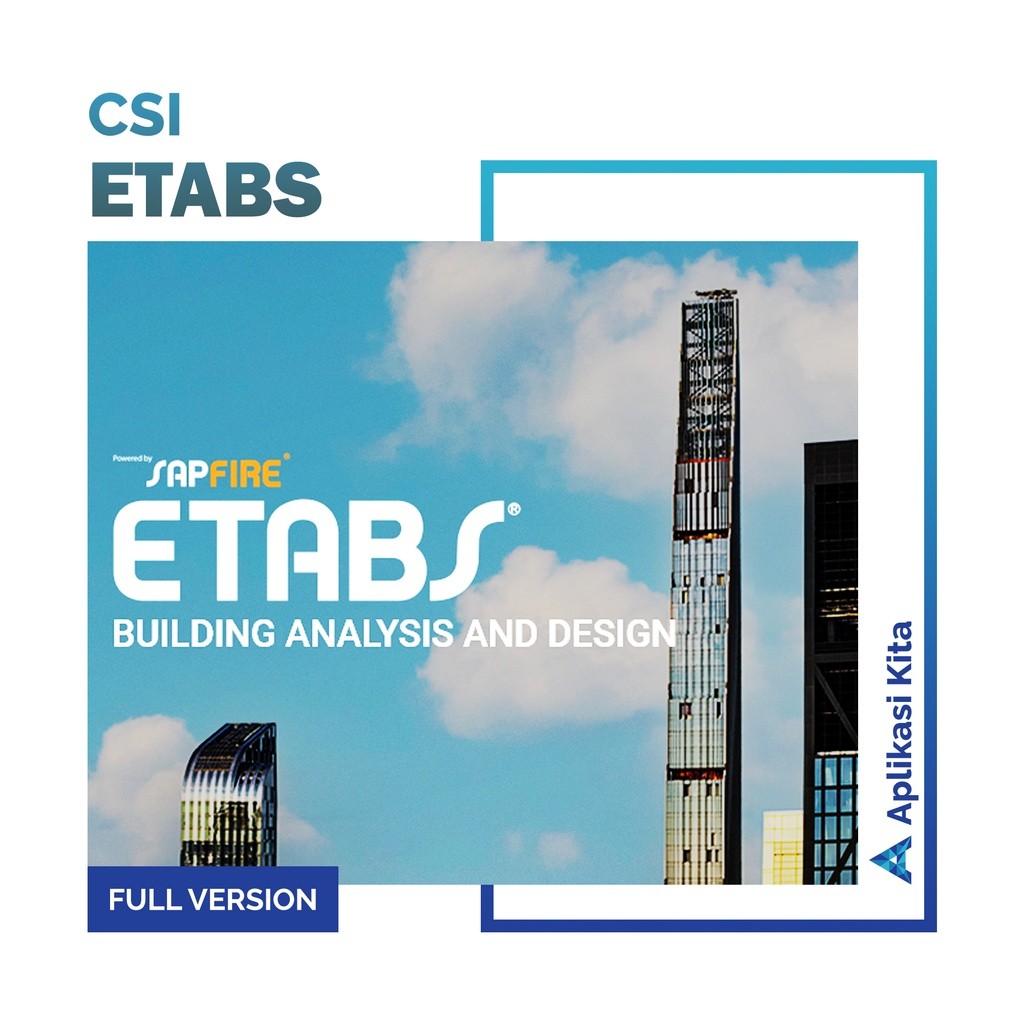 CSI | ETABS v20 | ETABS v18 | ETABS v16 | Full Version - For Windows