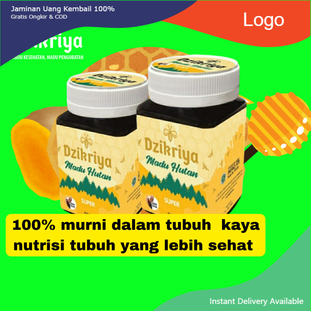 

100% original madu dzikriya (Madu kesehatan, Madu Herbal )