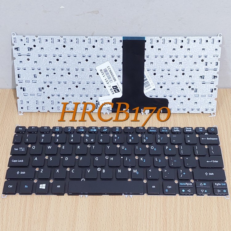 KEYBOARD NOTEBOOK ACER ASPIRE ES11 ES1 132 ES1-132 (TOMBOL POWER) -HRCB