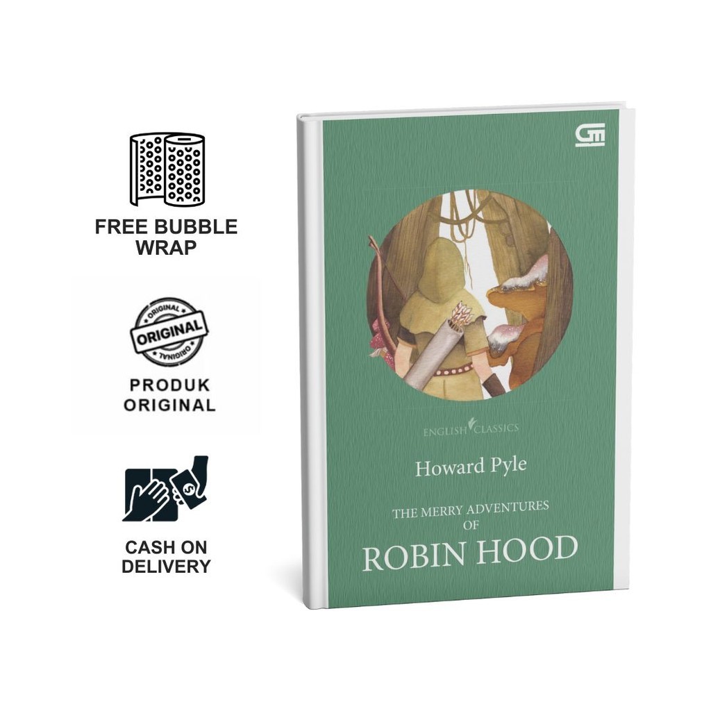English Classics: The Merry Adventures of Robin Hood - Howard Pyle [Gramedia]