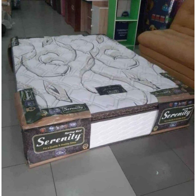 Matras Springbed elite serenity eternity Original anti bacteri ukuran 120 x200 sampai 180x 200 sprin
