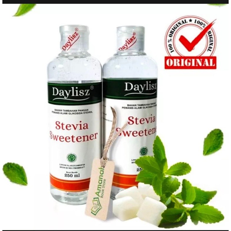 

Gula Cair Stevia Daylisz Sweetener 250 ml
