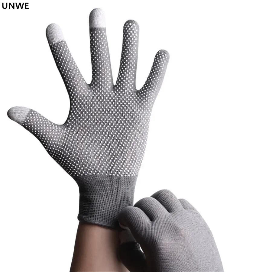 Breathable Anti-skid GEL Touch Screen Gloves Summer Thin Riding/Driving/Mountaineer Wrist Gloves Men
