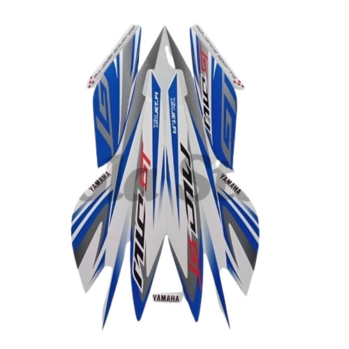 Stiker Striping Mio GT 2014 Merah Putih List Stiker Standart Mio GT 2014 Mio GT 2014