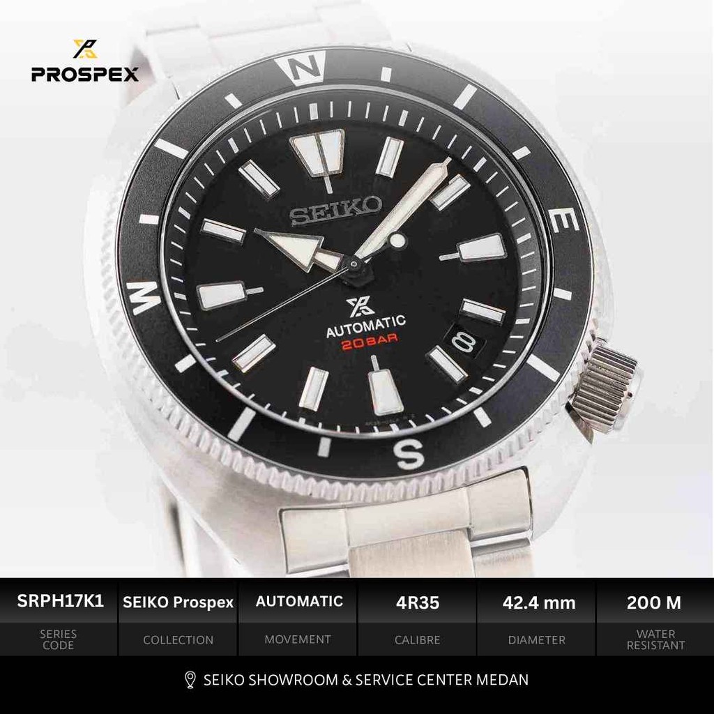 SEIKO Showroom Medan - Seiko Prospex Tortoise Land SRPH17K1