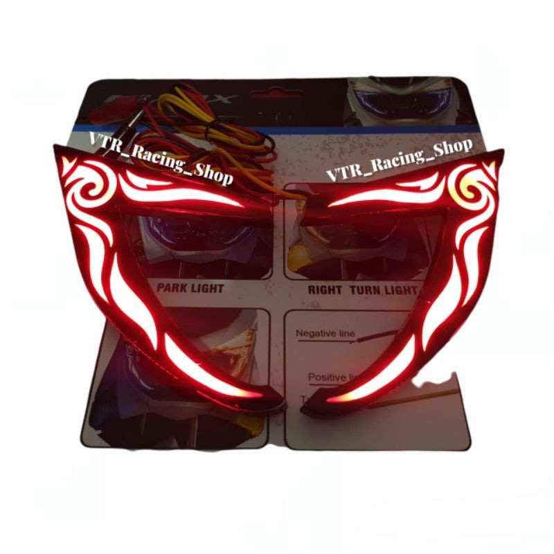 COD Lampu Alis Audi Nmax Old Running