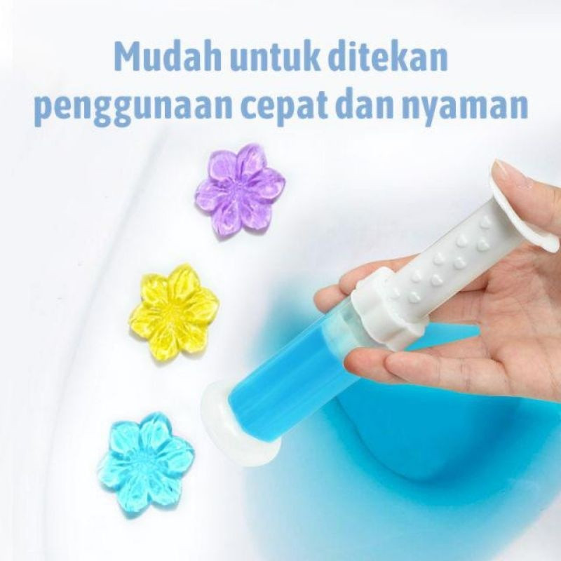 Tembakan Gel pewangi Toilet sabun pengharum toilet sabun pengharum pewangi urinoir pembersih toilet 