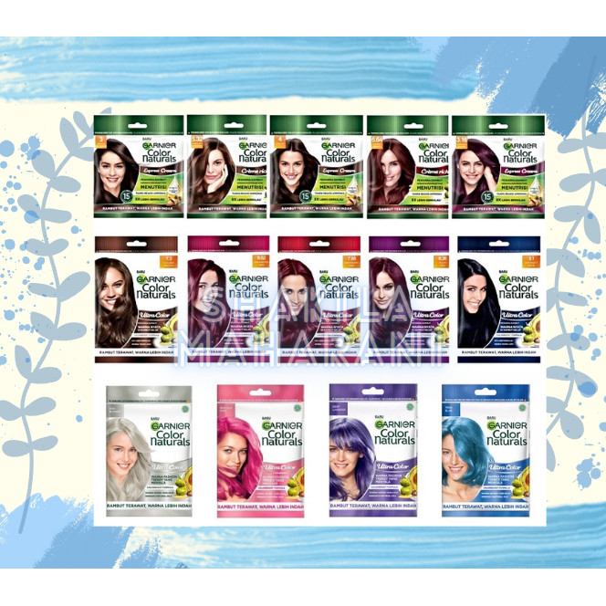 Garnier Hair Color Natural / Cat Rambut Garnier Pewarna Rambut