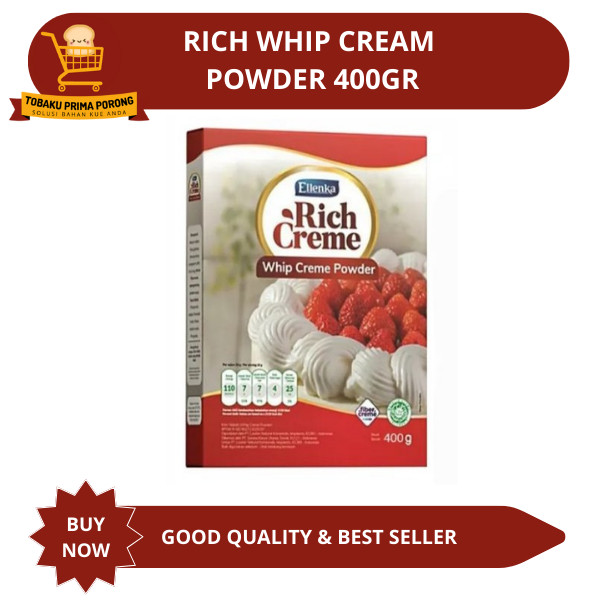 

RICH WHIP CREAM POWDER 400GR