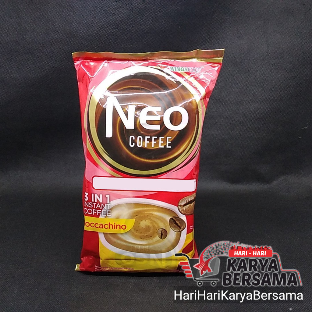 

KOPI BUBUK INSTANT NEO COFFEE 3 IN 1 RASA MOCCACHINO BAG 6'S X 20GR