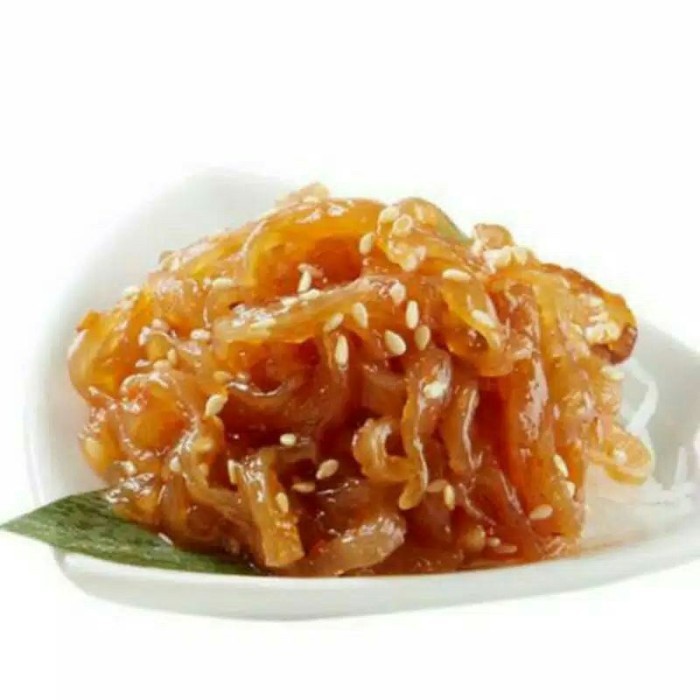 

CHUKA KURAGE Salad Ubur-Ubur 1 KG | Jelly Fish Seasoned Salad Frozen