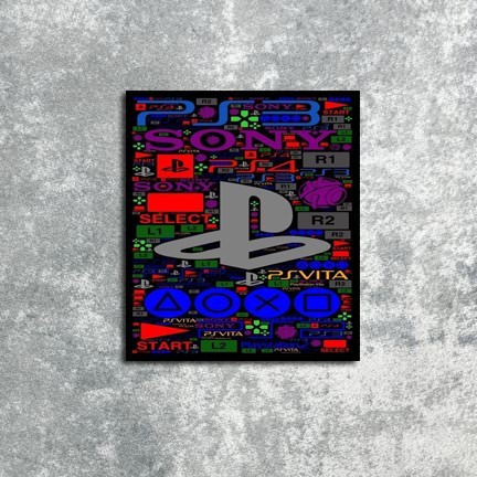 DL25 Poster Dinding Game PS