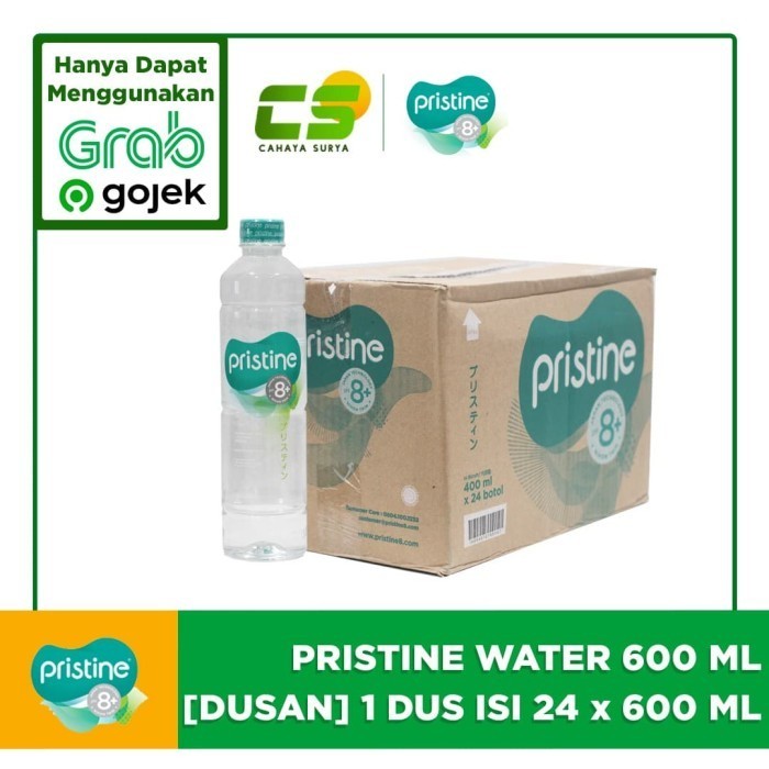 

NEW ITEM MINUMAN PRISTINE 24 X 600ML