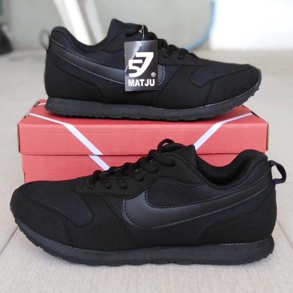 BAHAN PREMIUM / NEW SEPATU SEKOLAH HITAM POLOS PRIA WANITA / SEPATU SEKOLAH ANAK HITAM POLOS PRIA WA