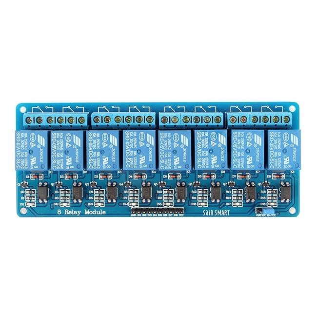 relay 8 channel module for arduino