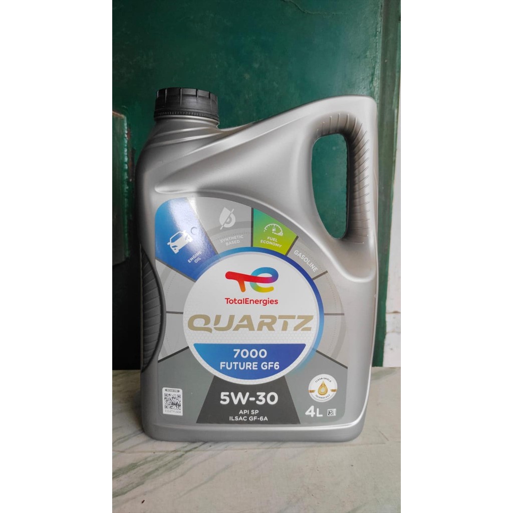 Oli Mesin Mobil Total Quartz 7000 Future 5W-30 4 Liter Asli