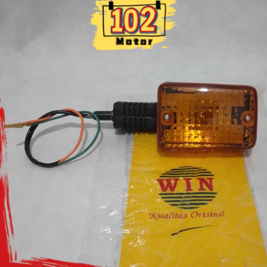Lampu Sen Belakang C 700 ( 1 buah ) | rear winker assy WIN | lampu sein motor honda C700 old lama