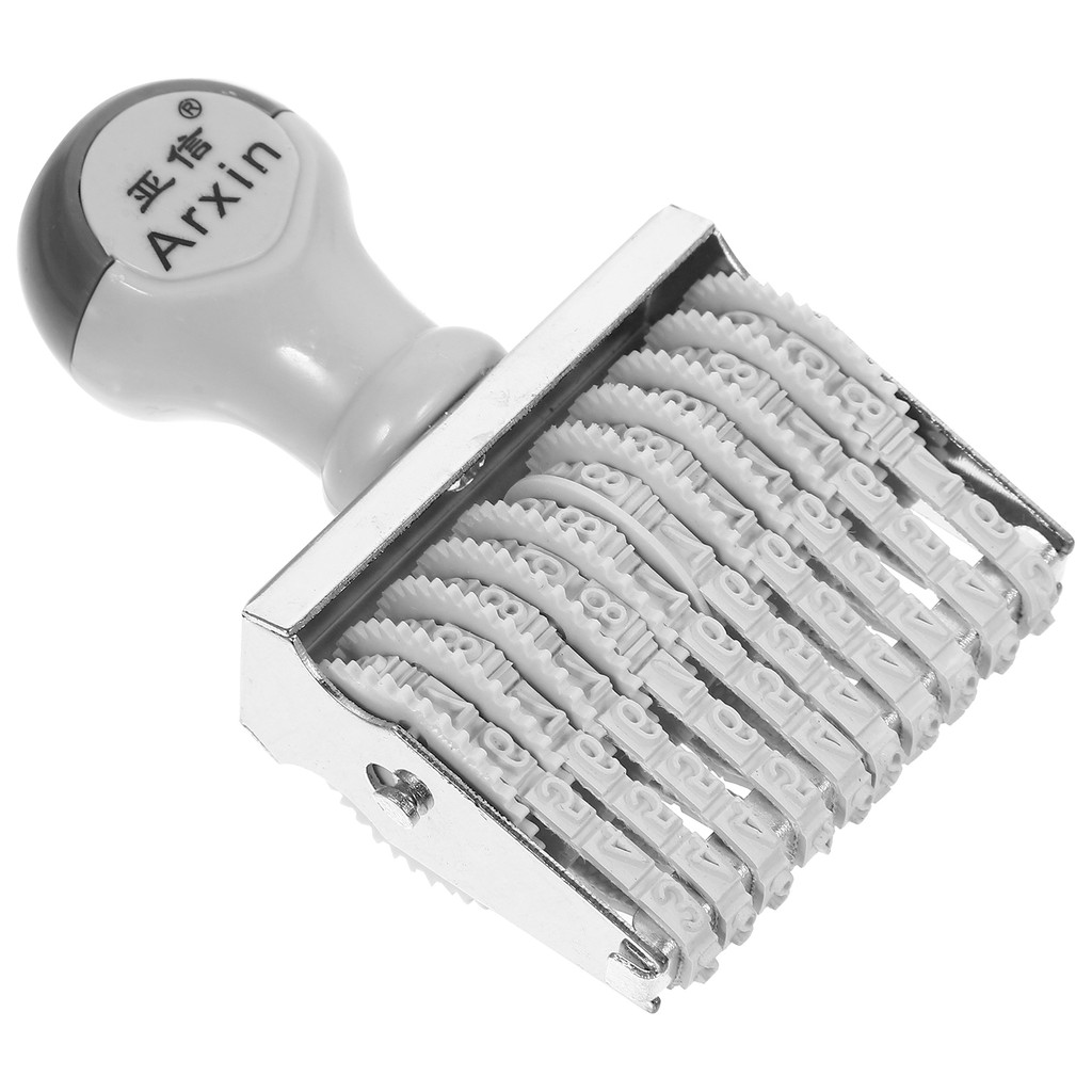 

Small Number Rolling Stamp Daily Use Portable Stamper Office Supply Accounting Supplies Number Stamp Engine Multi Use Rubber