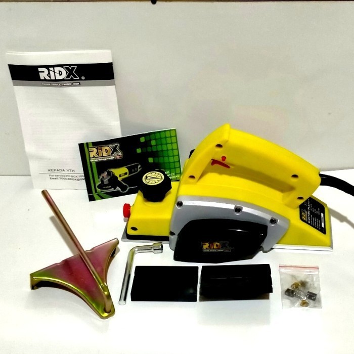 MESIN PLANER / SERUT KAYU/PASAH/ RIDX ELECTRIC PLANER 600 WATT X6 - 82