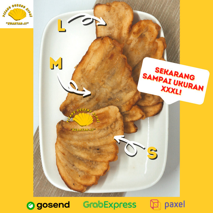 

Pisang Kipas Frozen | Pisang Kuantan II Oleh-Oleh Pekanbaru - M - 10PCS