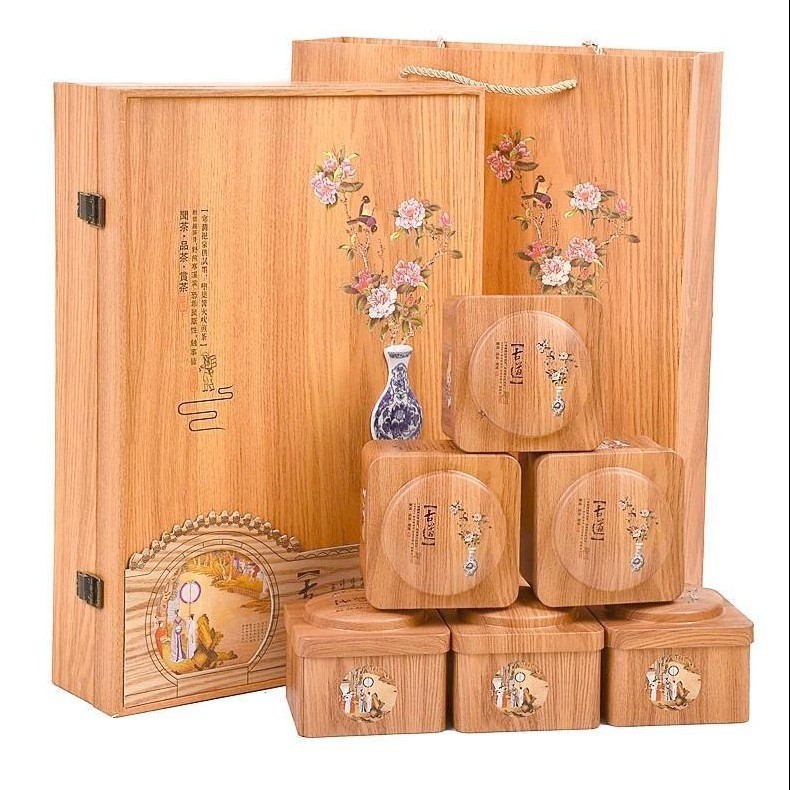 

CHINESE TEA GIFT JINJUNMEI JIN JUN MEI PREMIUM 6BOX 500GR 金骏眉 - JINJUN
