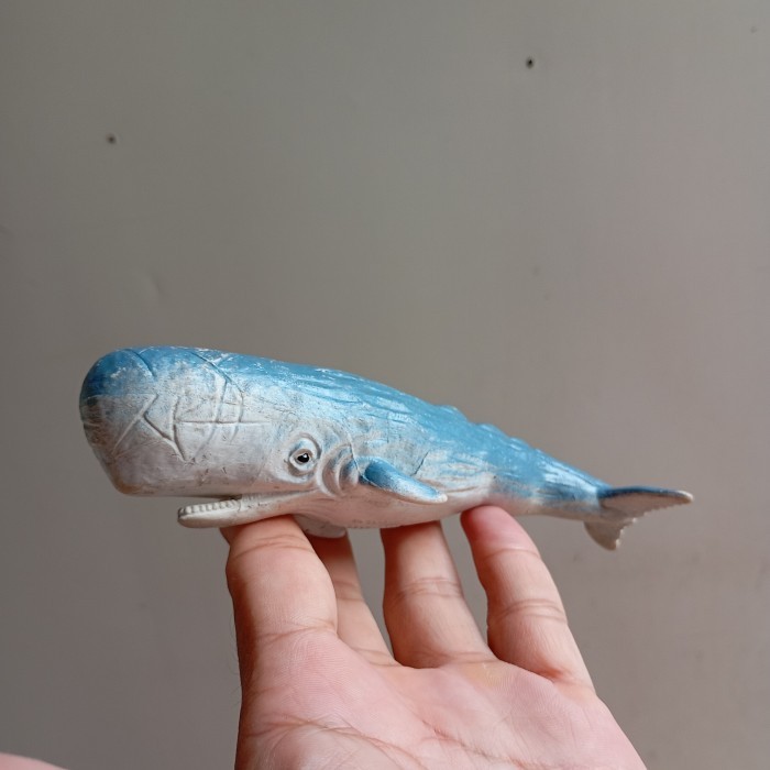 MAINAN figure mainan hewan ikan paus