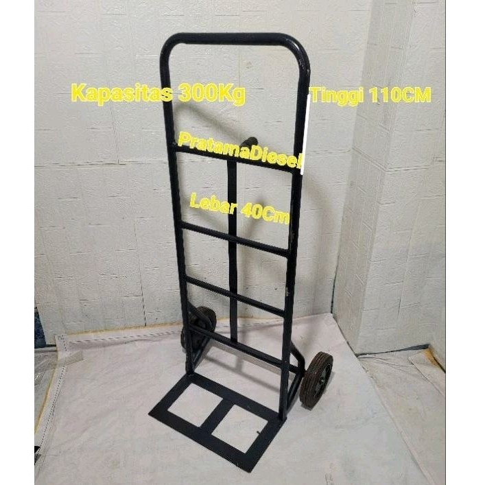 Troli Barang Angkut Barang Trolley Galon 300KG Roda 2