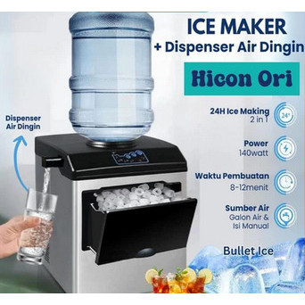Mesin Es Batu 30 Kg / 24 Jam / Mesin Es Batu Ukuran Besar / Mesin Pembuat Es Batu / Ice Maker