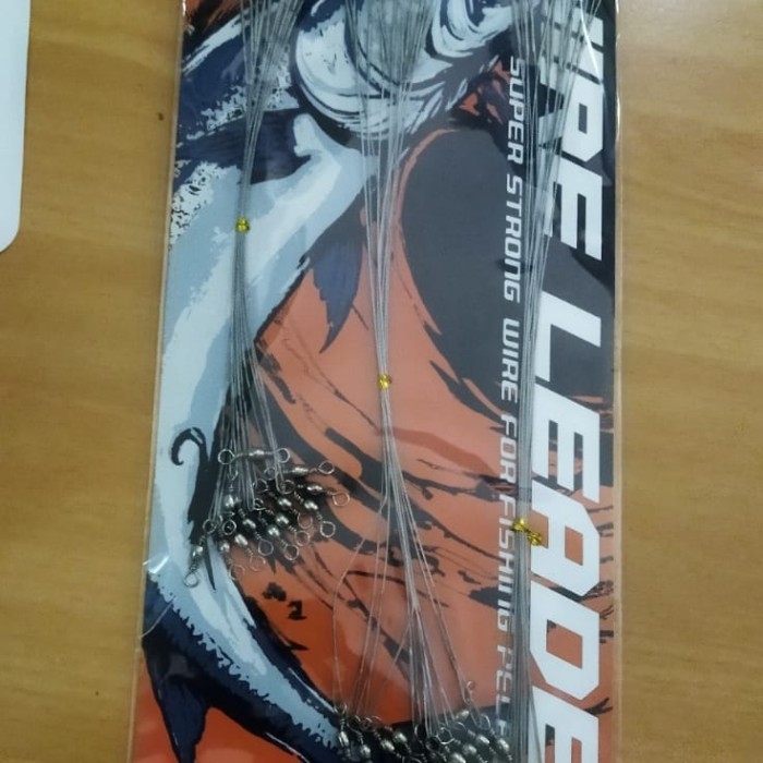 leader wire daido isi 12 rangkaiaan jadi untuk pancing laut neklin